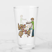 チキン保ズ タンブラーグラス (裏面)