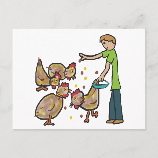 チキン保ズ ポストカード (正面)