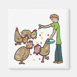 チキン保ズ マグネット