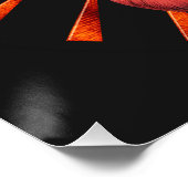 チキン光沢ポスターをクリック ポスター (コーナー)