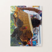 チキン売り手バングラデシュ。 ジグソーパズル (縦)