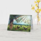 チキン天国共感表 カード (黄色い花)