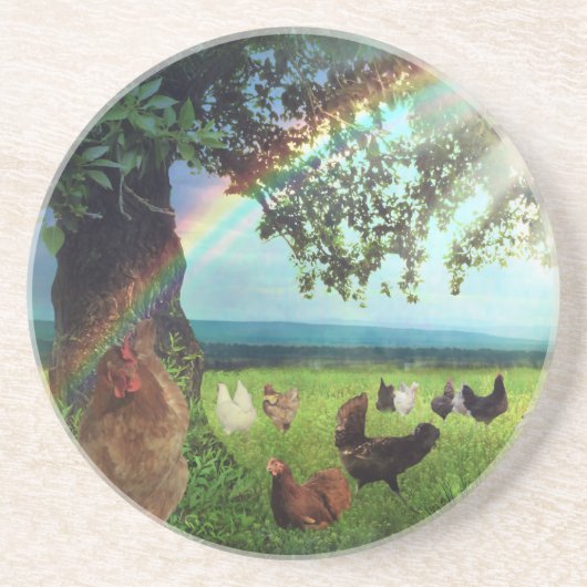 チキン天国 コースター (正面)