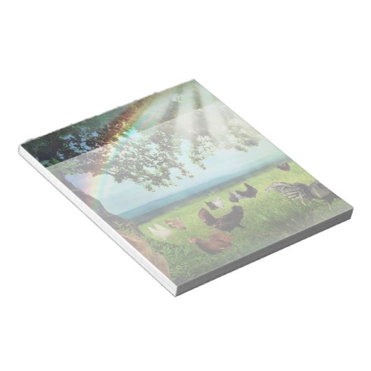 チキン天国 ノートパッド (アングル)