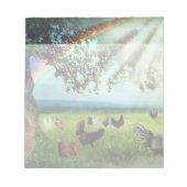 チキン天国 ノートパッド (正面)