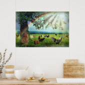 チキン天国 ポスター (キッチン)