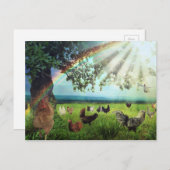 チキン天国 ポストカード (正面/裏面)