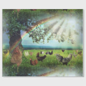 チキン天国 ラッピングペーパー (フラット)