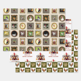 チキン好きセット ラッピングペーパーシート