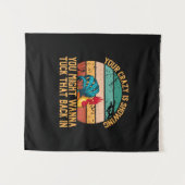 チキン好き |タックしたい タペストリー (正面(横))