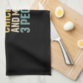 チキン好き |鶏が好き キッチンタオル (四つ折り)