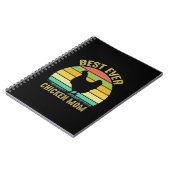 チキン好き | Ever 最高の Chicken Mom ノートブック (左側)