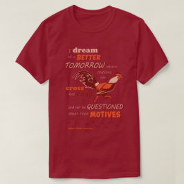 チキン引用規格Tシャツ Tシャツ