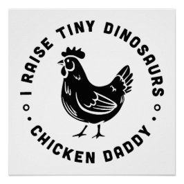 チキン恋人パパおもしろい農家引用文ことわざ ポスター