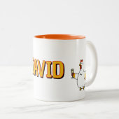 チキン恋人誕生日30thヘンペットキリシタン ツートーンマグカップ (正面右)