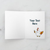 チキン恋人誕生日60thヘンペットキリシタン カード (内部)