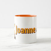 チキン恋人誕生日70thヘンペットキリシタン ツートーンマグカップ (中央)