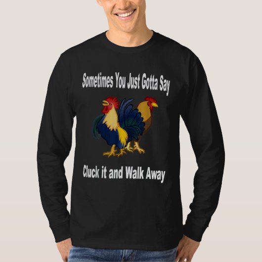 チキン愛好家チキンT Tシャツ (正面)
