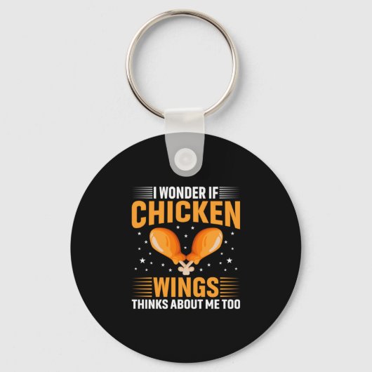 チキン愛好家 |チキンウィング キーホルダー (正面)