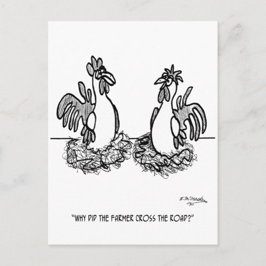 チキン漫画2648 ポストカード (正面)