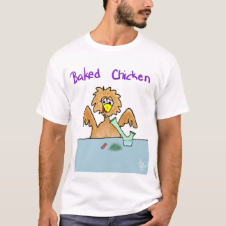 チキン焼いたTシャツ Tシャツ
