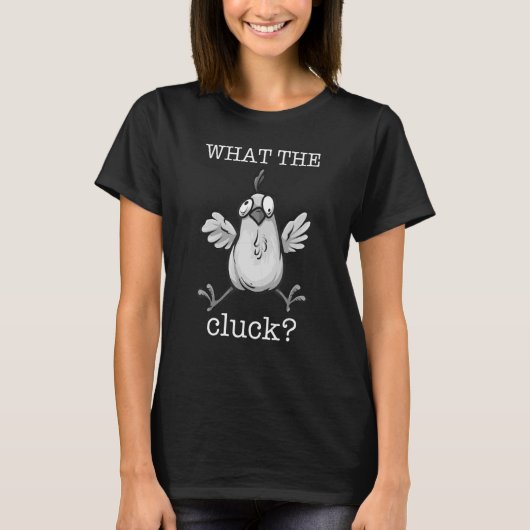 チキン熱狂するニワトリ Tシャツ (正面)