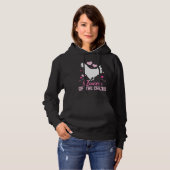 チキン熱狂するレディ農業 パーカ (正面フル)