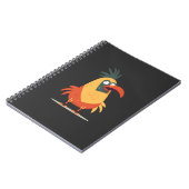 チキン熱狂するレディ ノートブック (左側)