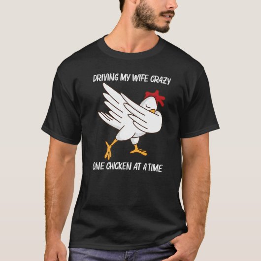チキン男性へパパ鶏鶏の卵1 Tシャツ (正面)