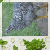 チキン皿タオル キッチンタオル (折り畳み)