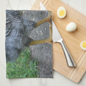 チキン皿タオル キッチンタオル (四つ折り)