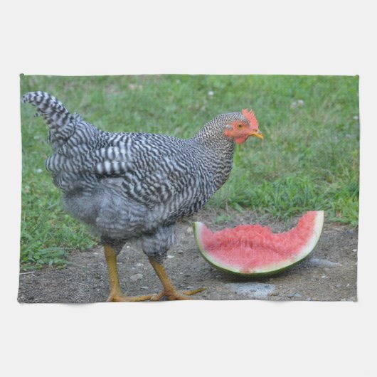 チキン皿タオル キッチンタオル (横)