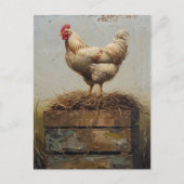 チキン素朴と巣 ポストカード (正面)