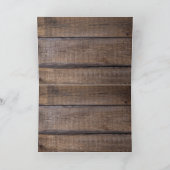 チキン素朴コックでのクリスマス シーズンカード (内部)