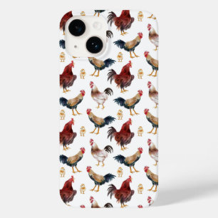 チキン素朴パターン Case-Mate iPhone 14ケース