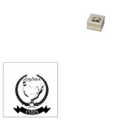 チキン素朴パーソナライズされた名鶏卵 ラバースタンプ (押印)