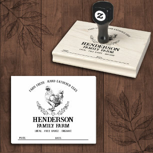 チキン素朴卵カートンスタンプ ラバースタンプ