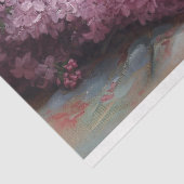 チキン素朴薄紫花レースのデコページ 薄葉紙 (詳細)