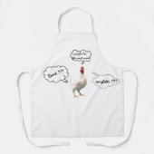 チキン考え エプロン (正面)