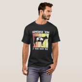 チキン豚牛スモークエムグリラーピットマスタースモーカー Tシャツ (正面フル)