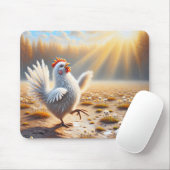 チキン踊りインサンシャイン マウスパッド (マウス)