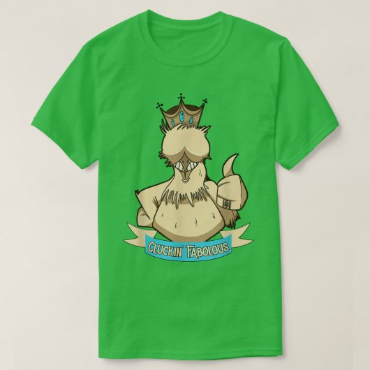 チキン農家クラッキンファボラス Tシャツ (デザイン正面)