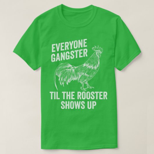チキン農家チキンラバーロースターエンおもしろい1 Tシャツ (デザイン正面)