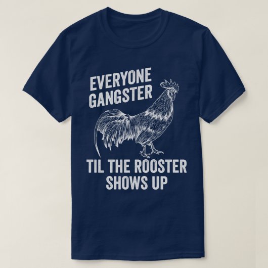 チキン農家チキンラバーロースターエンおもしろい1 Tシャツ (デザイン正面)