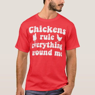 チキン農家チキンラバーロースターヘンおもしろい Tシャツ