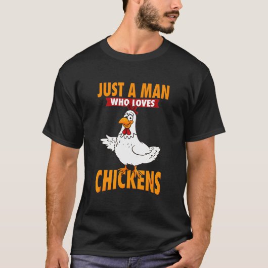 チキン農家Iチキン Tシャツ (正面)