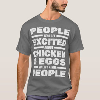 チキン農業チキンエッグロースターチキンファーム Tシャツ