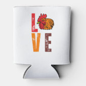 チキン農業 – ヘンルースターラバーチキン農家 缶クーラー (正面)