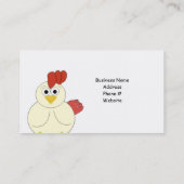 チキン農業 名刺 (裏面)