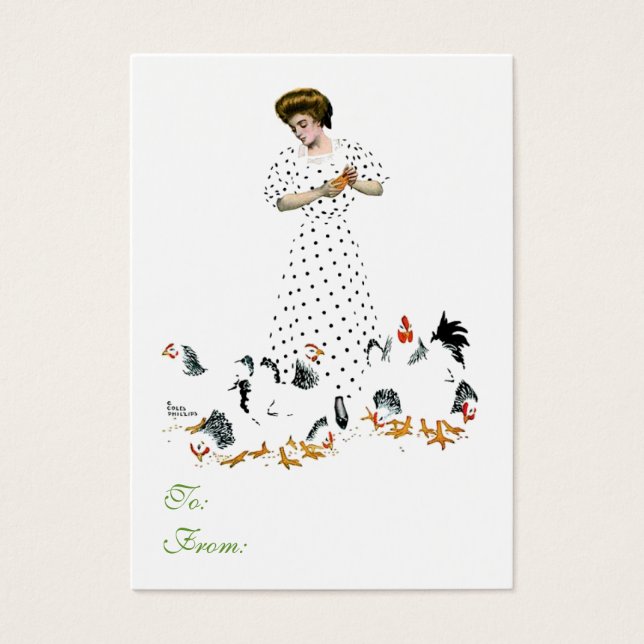 チキン食べ物を与えズギフトカード (正面)